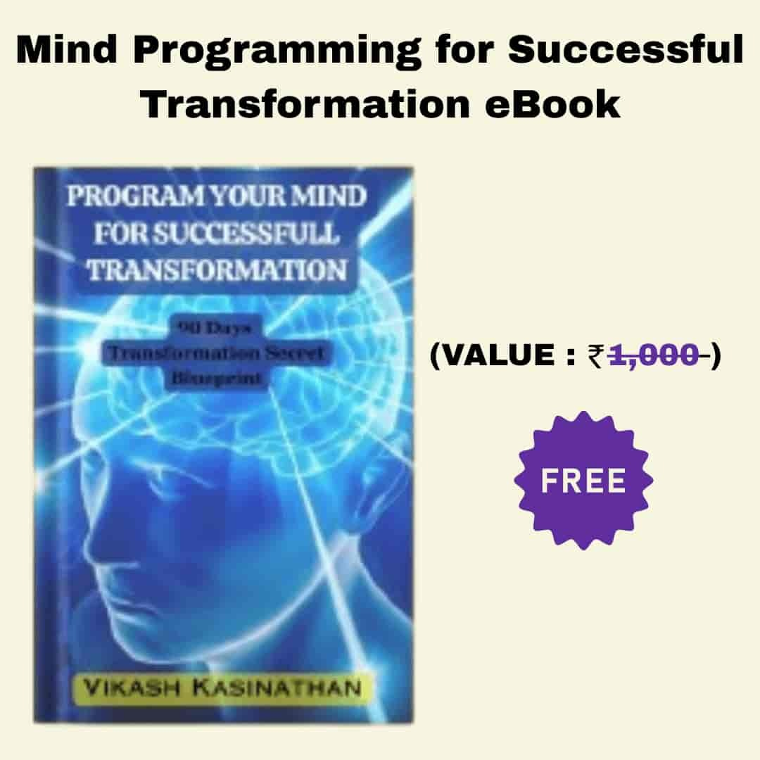 Mind Programming for Successful Transformation eBook - worth ₹1000, free today